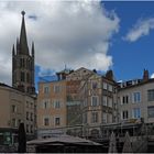 Centre-ville de Limoges avec le clocher de l’Eglise Saint-Pierre