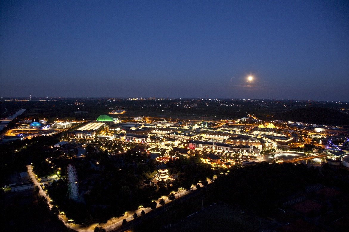 Centro bei Nacht