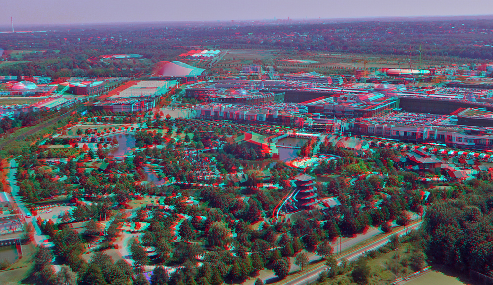 Centro Oberhausen (3D für rot/cyan Brille)