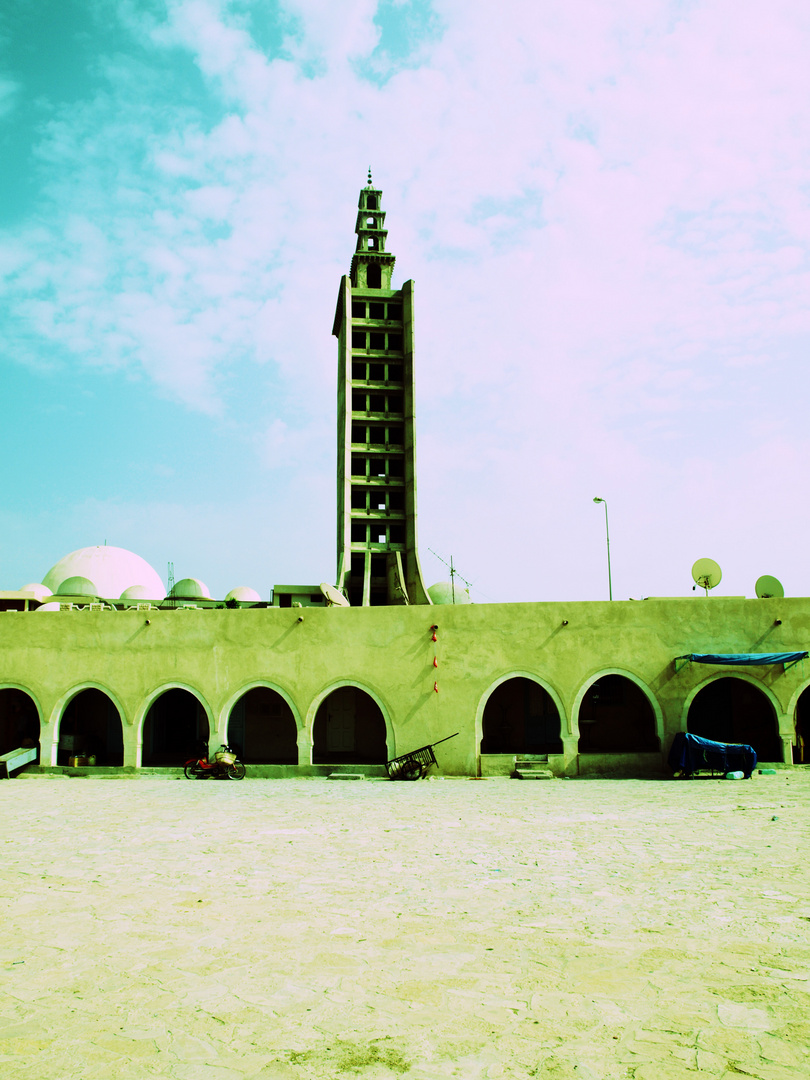 Centrum of a small Tunisia town