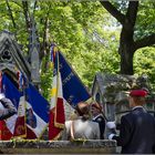 Cérémonie au père Lachaise .