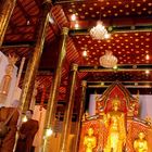 Ceremony for new monk in the Buddhist temple