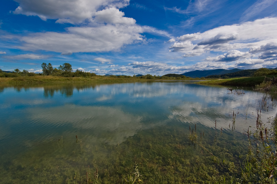 Cerknica - halb gefüllt