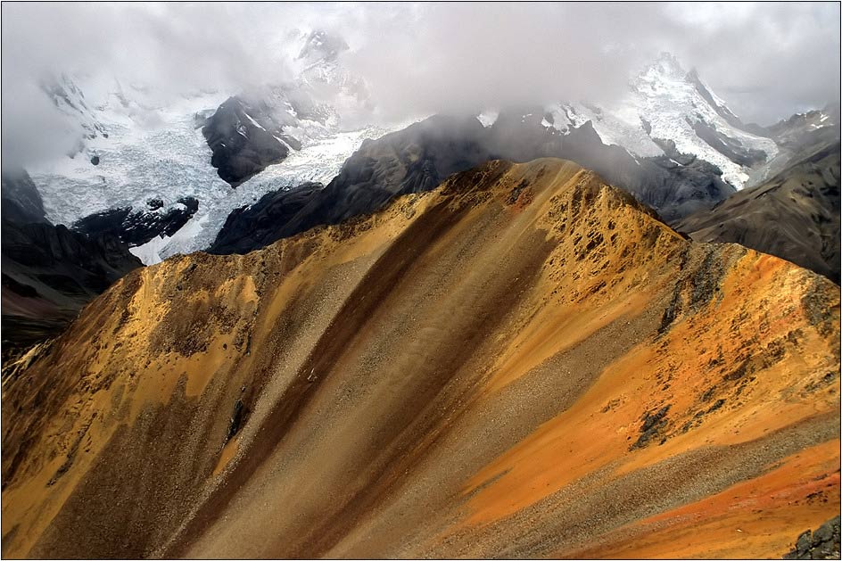 Cerro Amarillo in der Cordillera Huayhuash