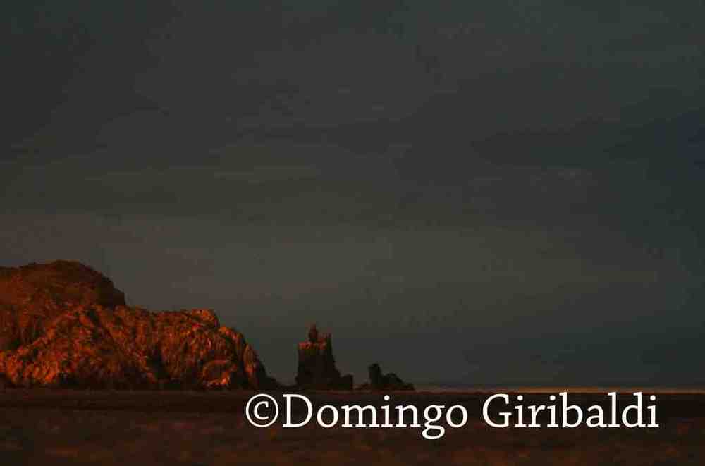 Cerro Azul de noche