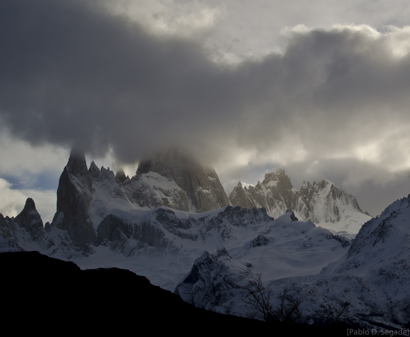 cerro Chalten, haciendo honor a su nombre