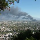 Cerro San Cristóbal - Es brennt