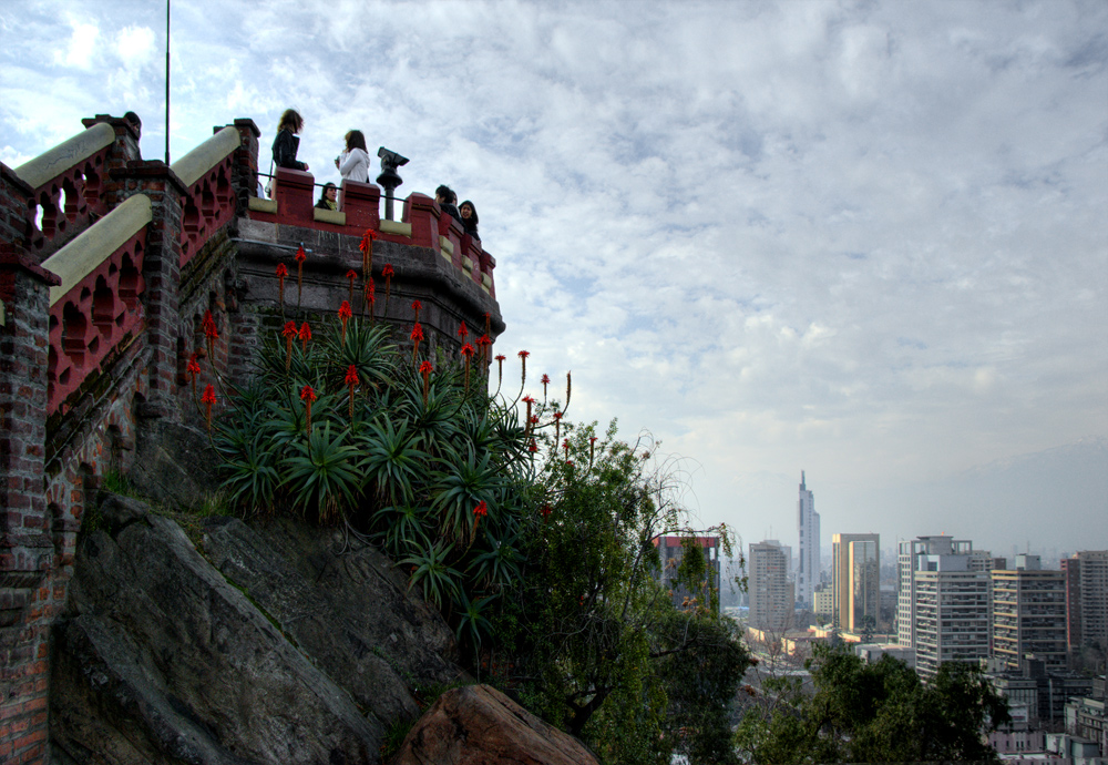 Cerro Santa Lucia ... Die Keimzelle Santiagos