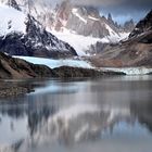 Cerro Torre and Laguna Torre at Dawn