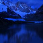 Cerro Torre and Laguna Torre before Dawn