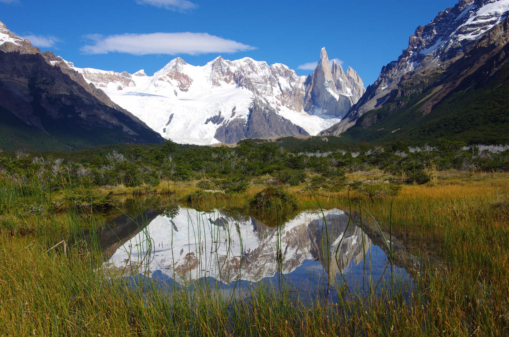 Cerro Torre im Spiegel