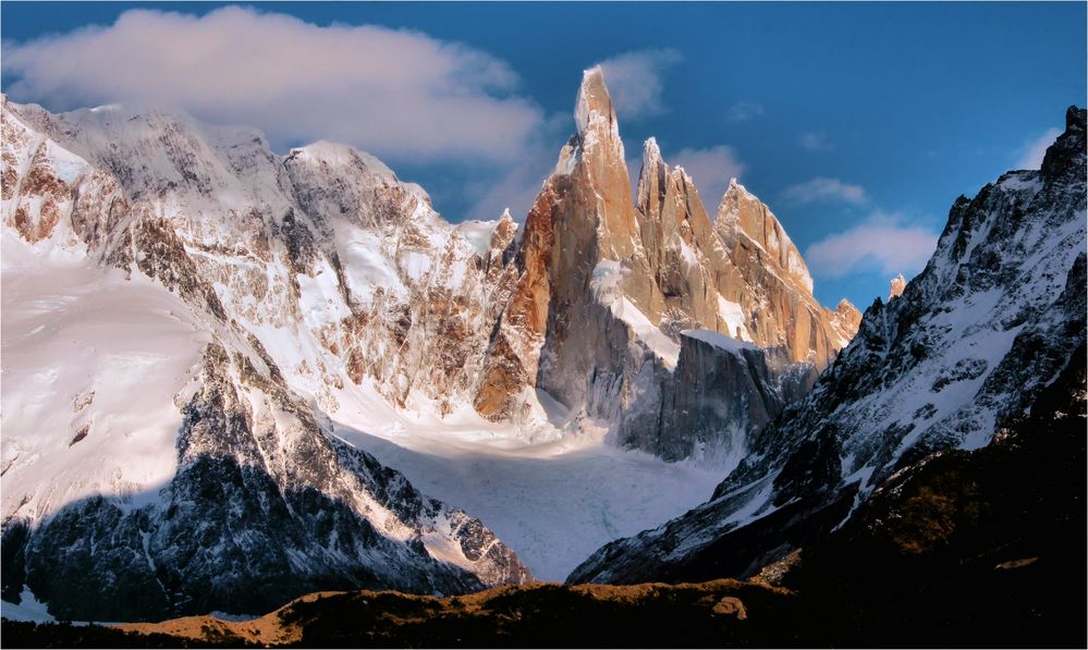 CERRO TORRE SONNENAUFGANG