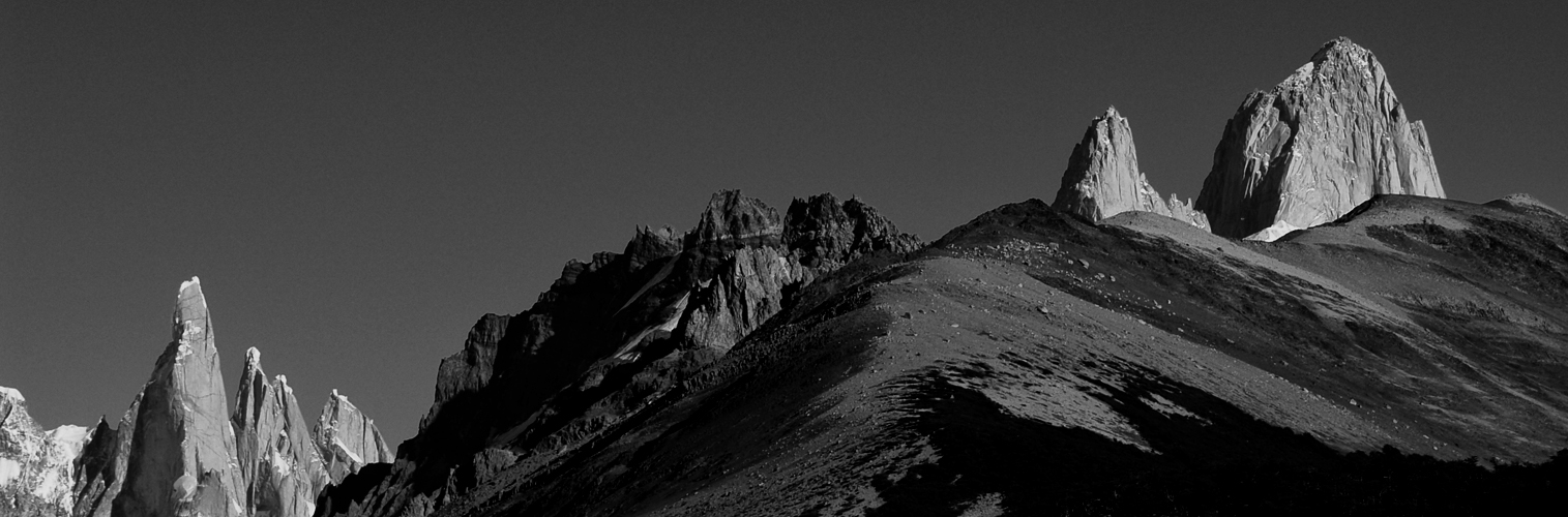 Cerro Torre und Fitzroy ...