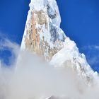 Cerro Torre von Cirque Antares gesehen