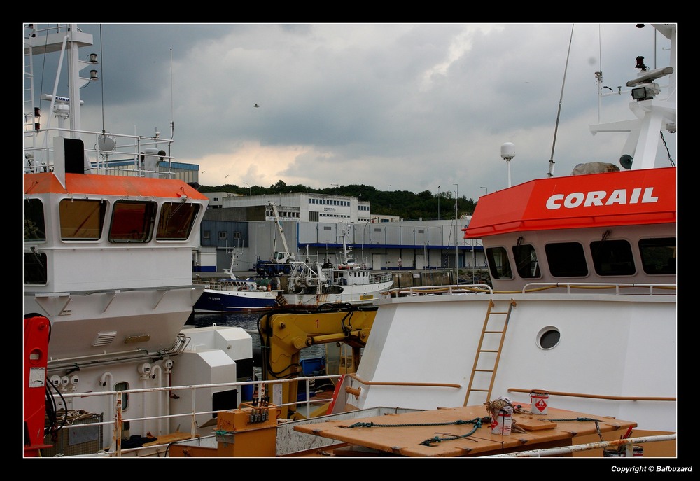 " Certains jours ne pas être en mer dans le gros temps est préférable "