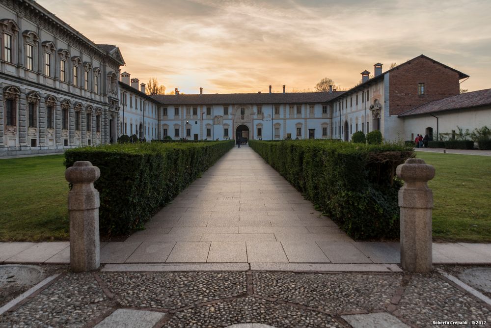 Certosa di Pavia, giardino