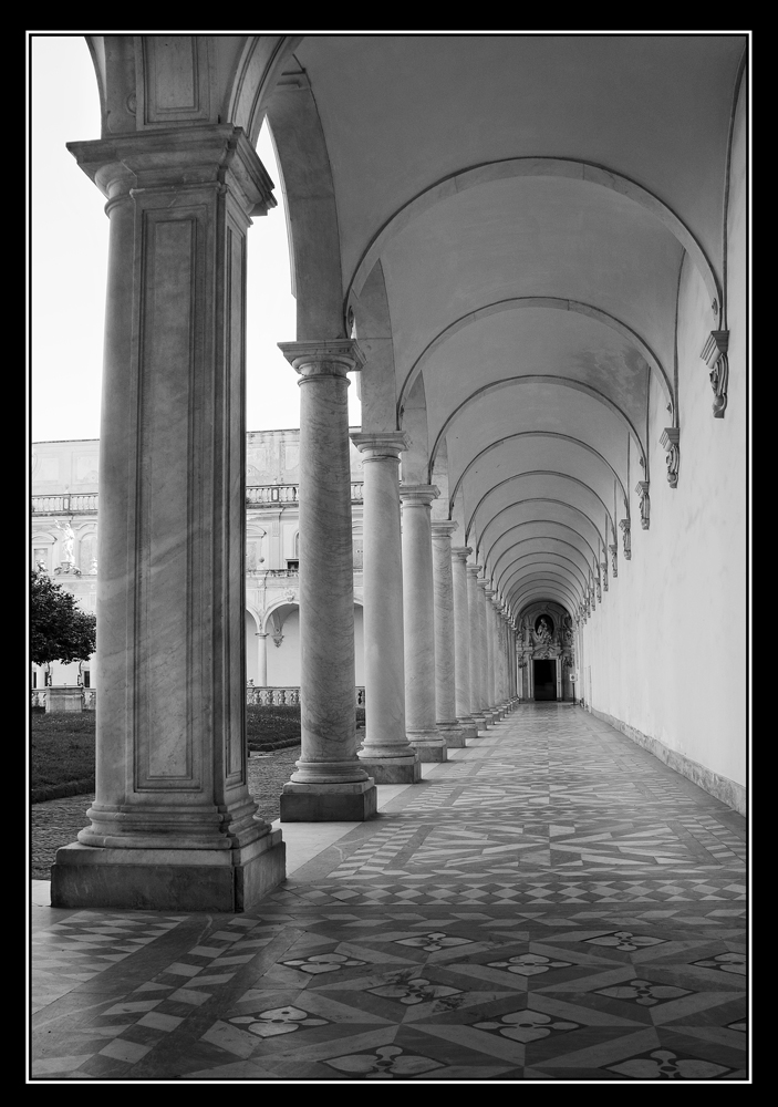 certosa san martino ( napoli) bianco e nero