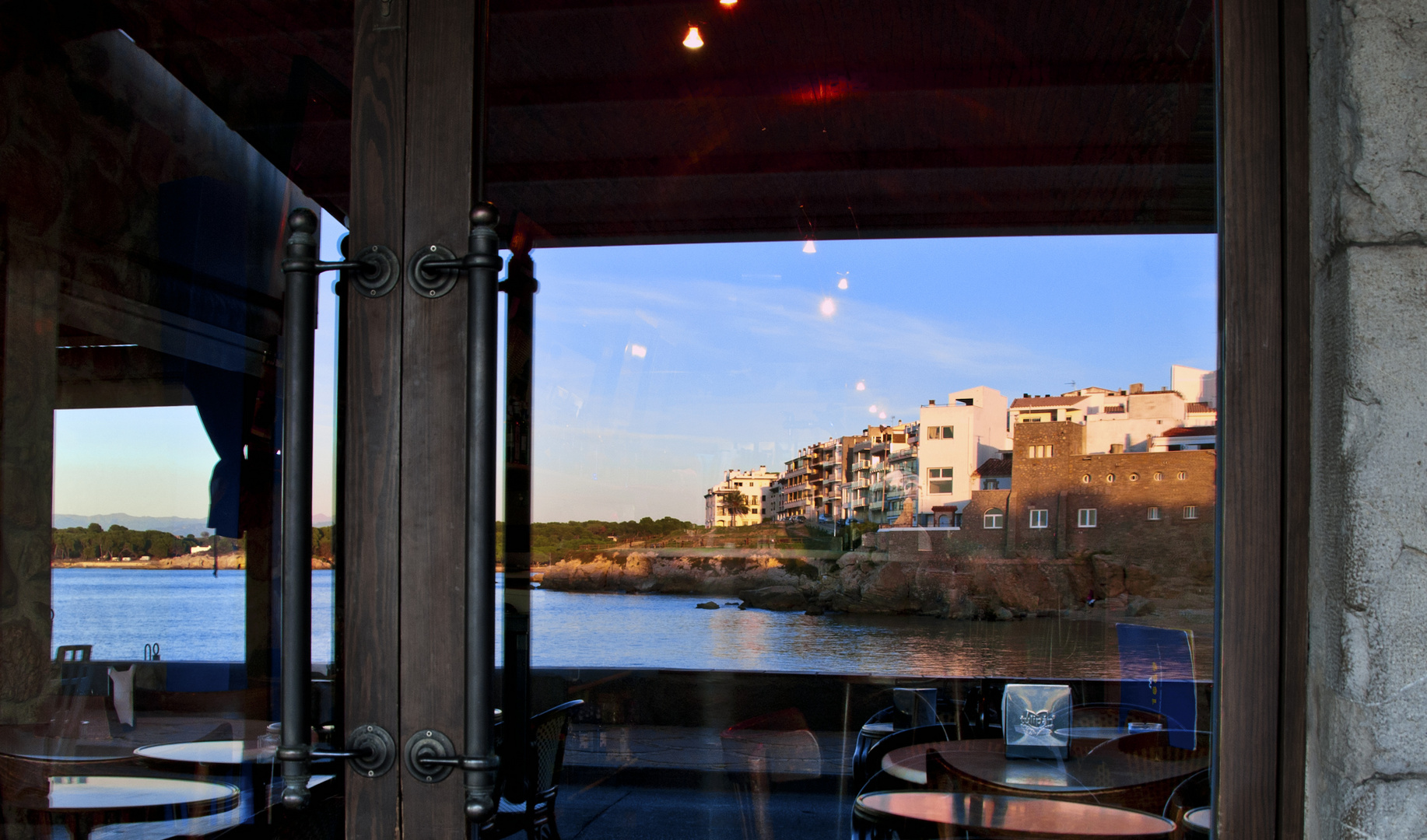 cerveza con vistas des del "1869"