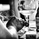 Cerveza y cigarrillos