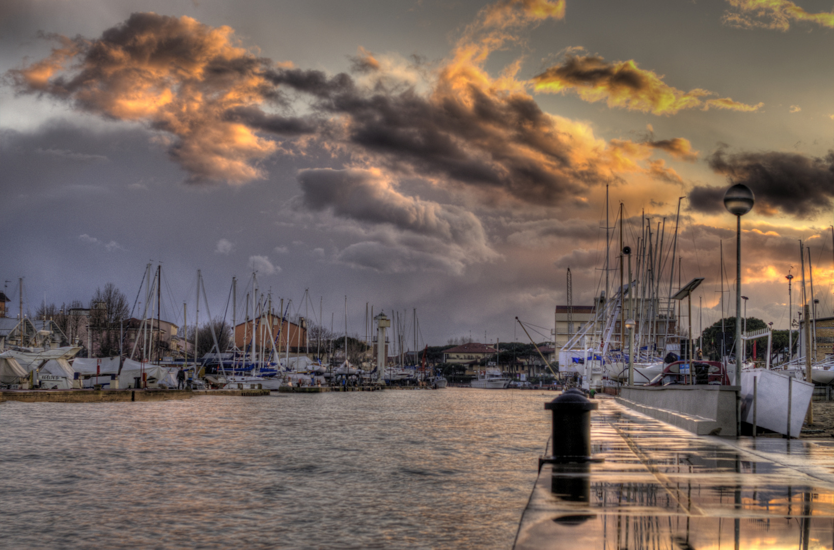 Cervia il porto canale