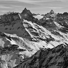 cervin et dent d'herens depuis la rosa-blanche