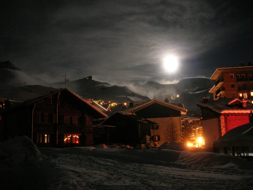 Cervinia di notte