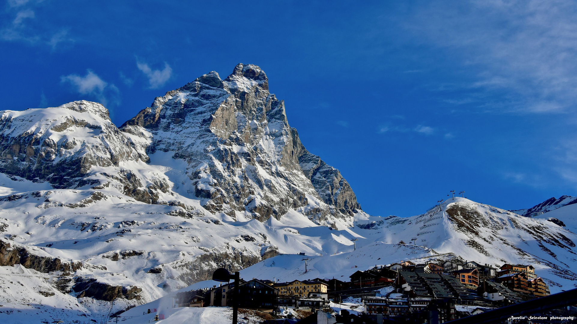 Cervino - Matterhorn (h 4.478 mt) - Veduta dalle seggiovie