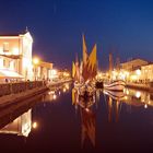 Cesenatico at night