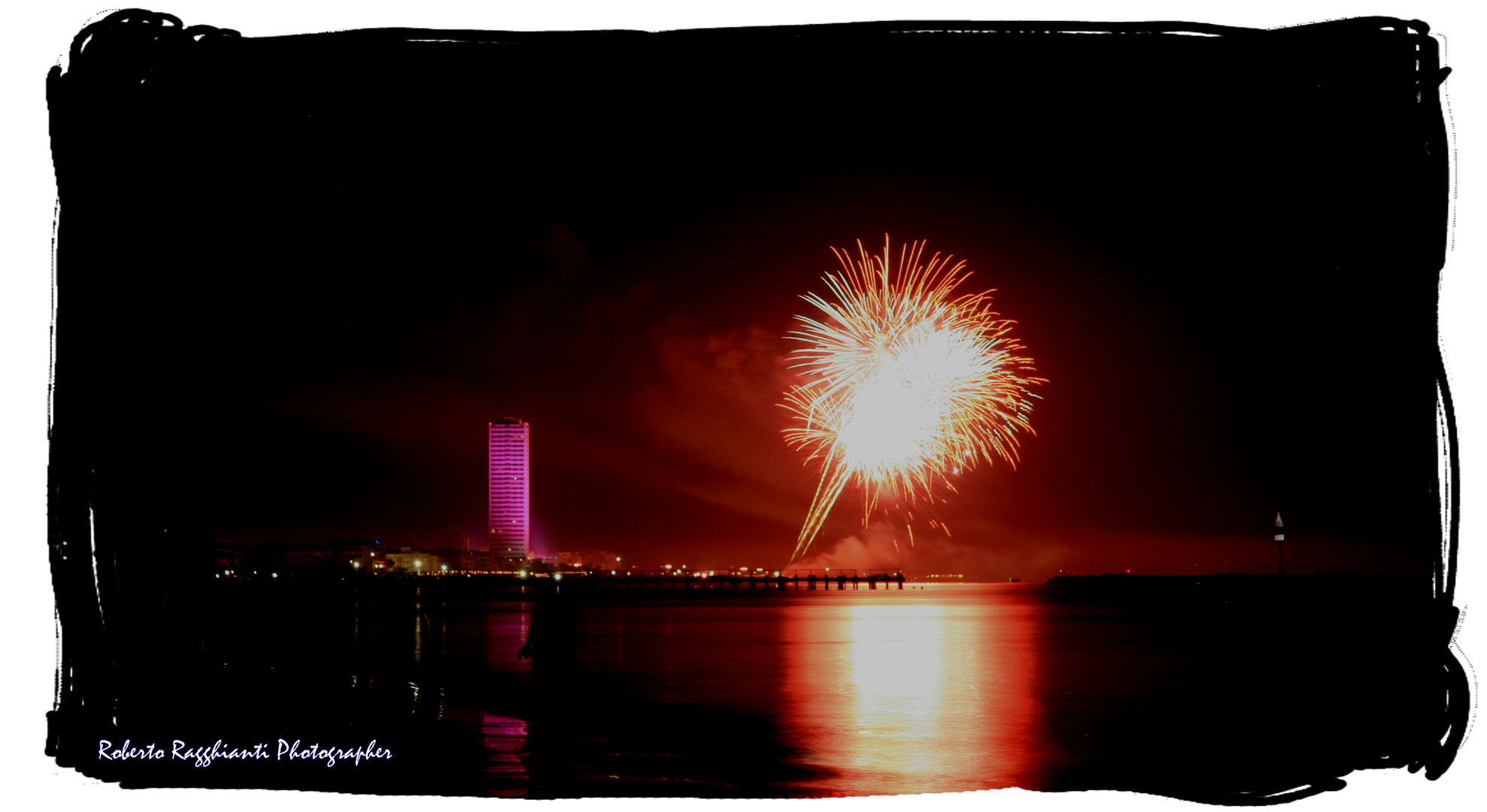 Cesenatico by night