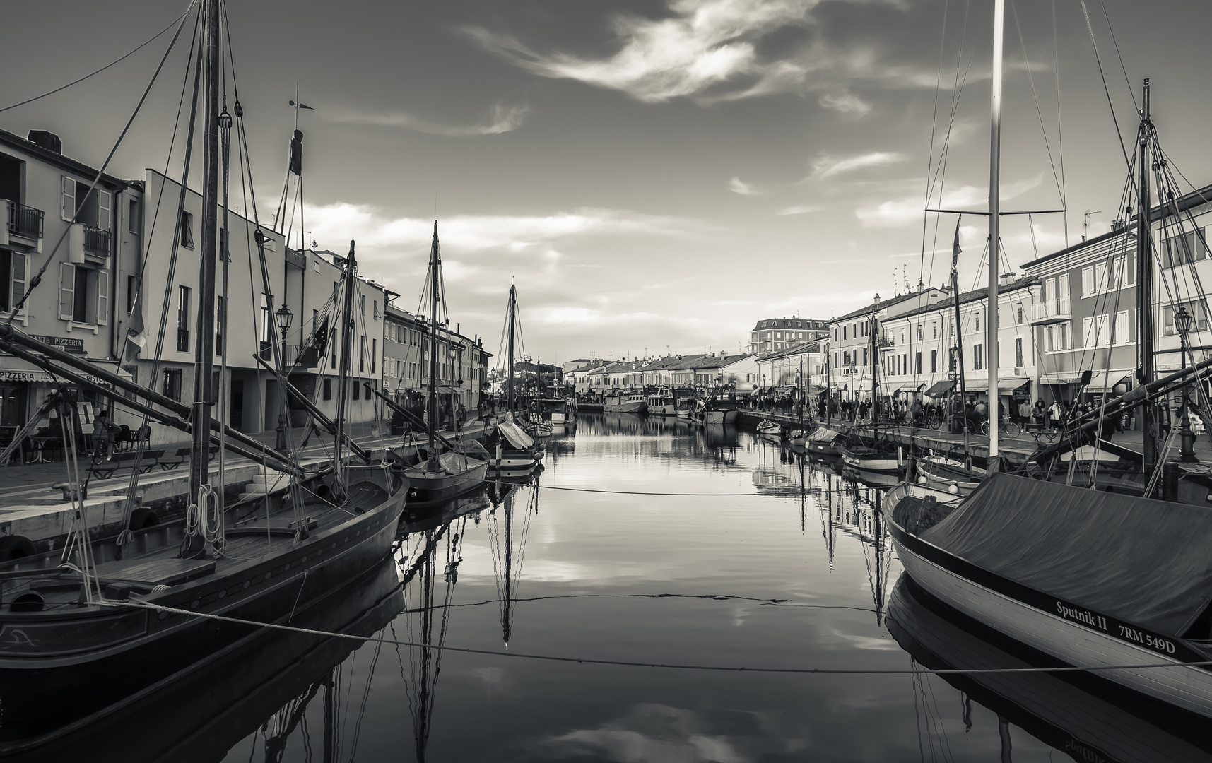 Cesenatico Harbour