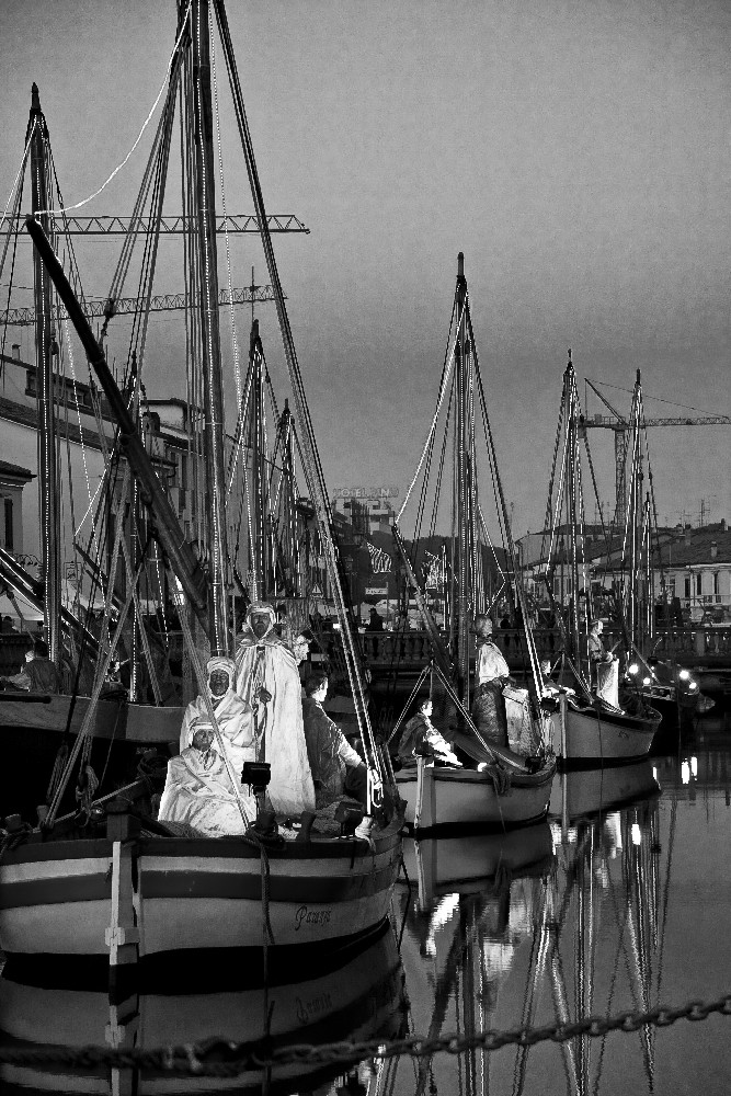 Cesenatico Il presepe della Marineria