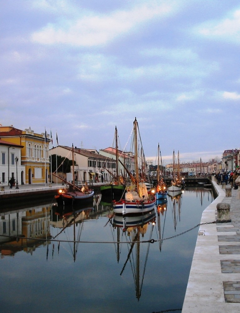 Cesenatico - Presepe nel Porto Canale