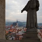 Cesky Krumlov - Blick vom Schloß