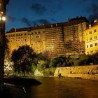 Cesky Krumlov - Burg bei Nacht