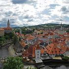 Cesky Krumlov - Panorama Krumau