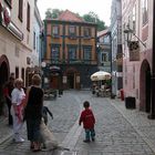 Cesky Krumlov - Strassenszene