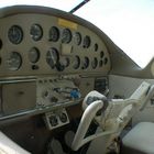 Cessna 195 Cockpit