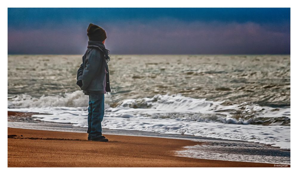 C'est beau la mer........