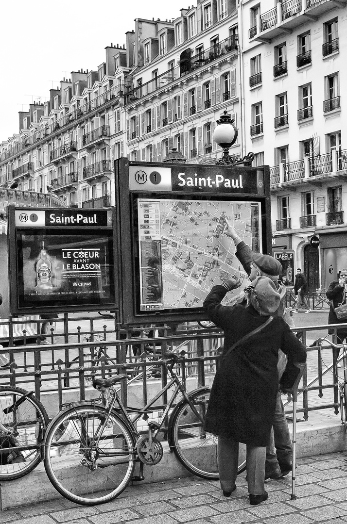 C'est écrit là-haut .