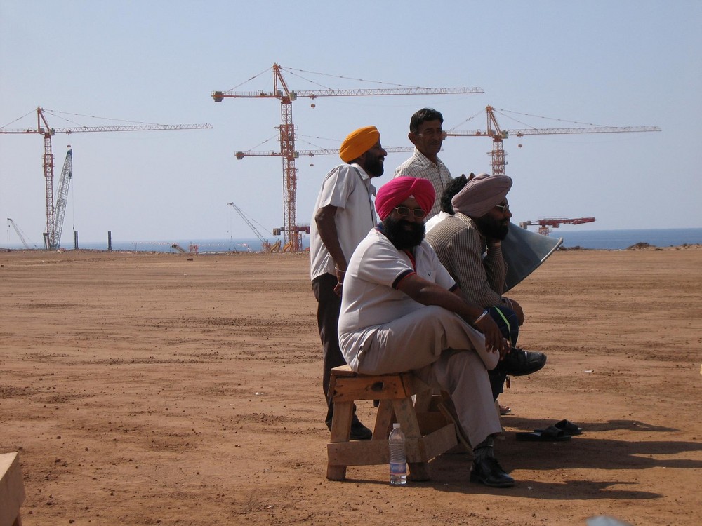 C'est la vie de chantier, pourvu qu'ca dure