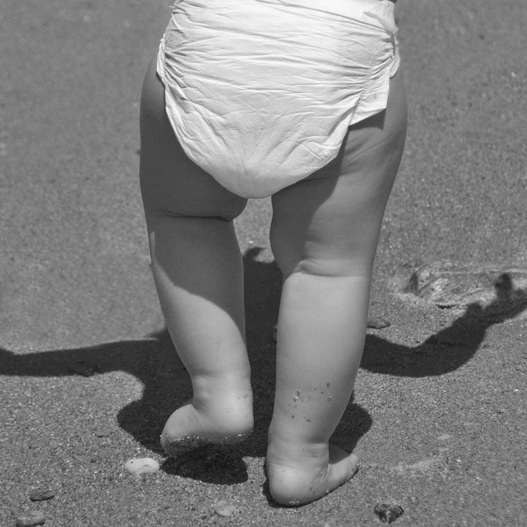 C'est l'été.. premier pas sur le sable