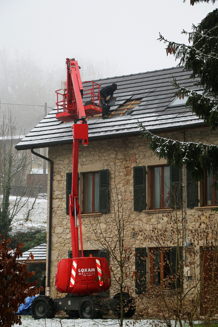 C'est parti pour les travaux à la maison