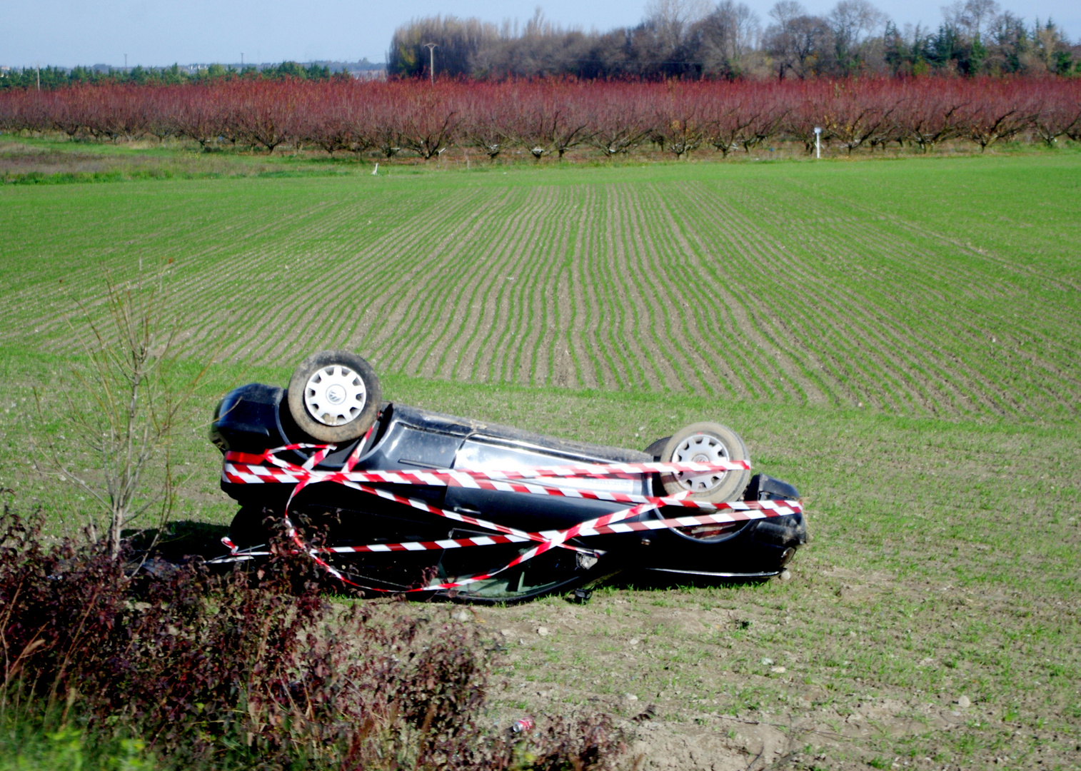 C'est sûr,  elle va moins bien rouler  :-)))