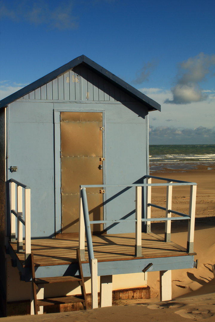 c'est une maison bleue ... 