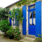 C'est une maison bleue