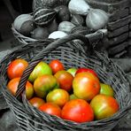 Cesta de tomates