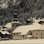 Cet après-midi à la Chapelle d'Abondance (74 )