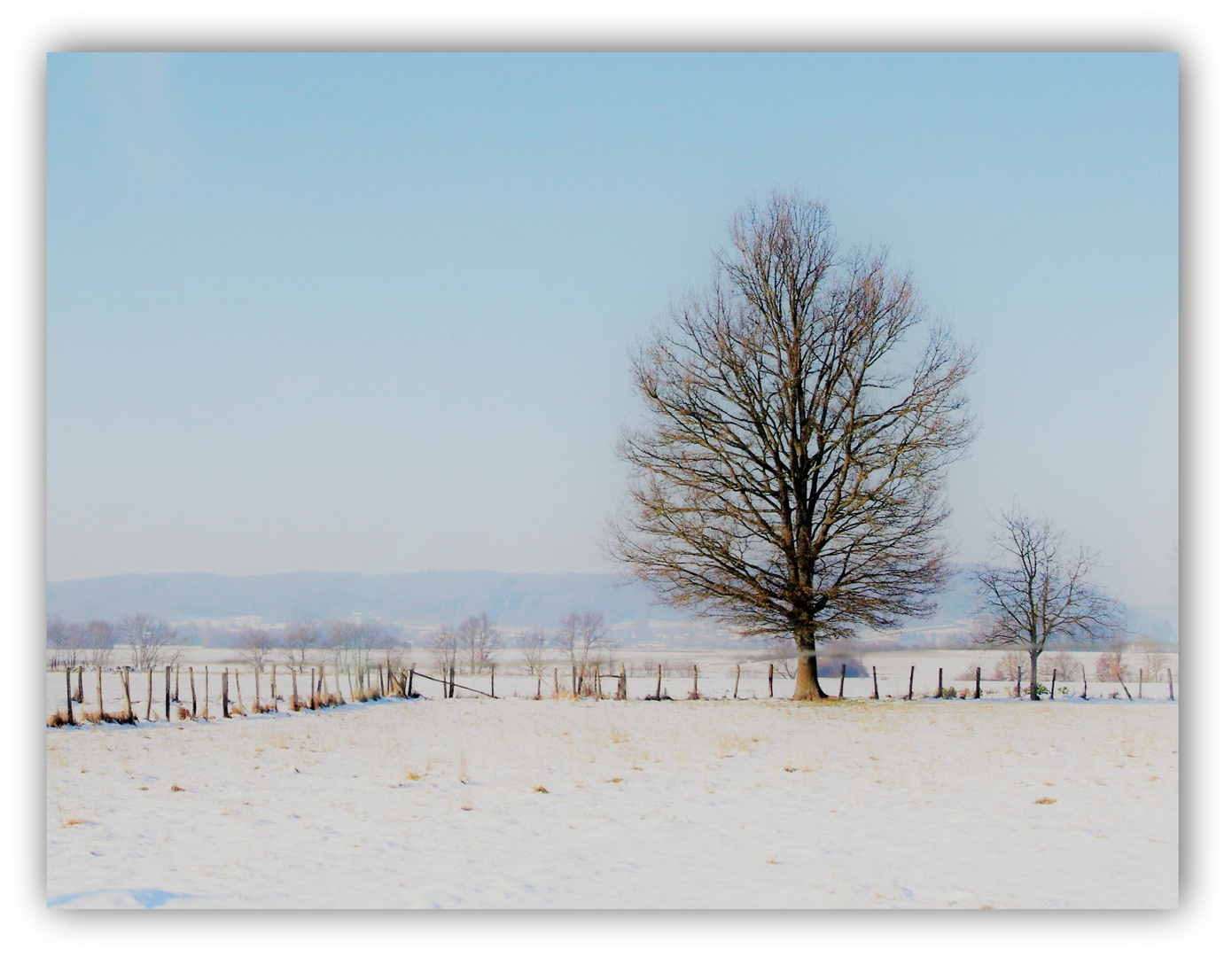 c'était l'hiver .....