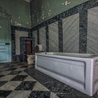 Cette salle de bain pour hommes