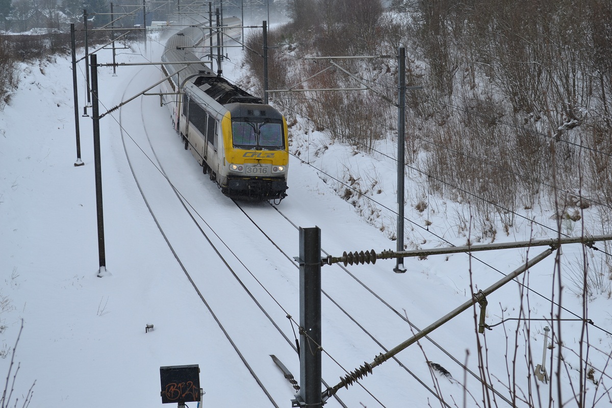 CFL 3016 in Schnee bei Courtil